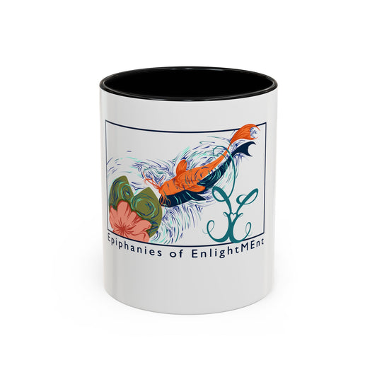 Coffee Mug with Koi Fish Design
