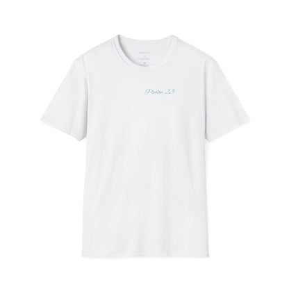 Christian Unisex T-Shirt with Psalm 23 and Epiphanies of EnlightMEnt