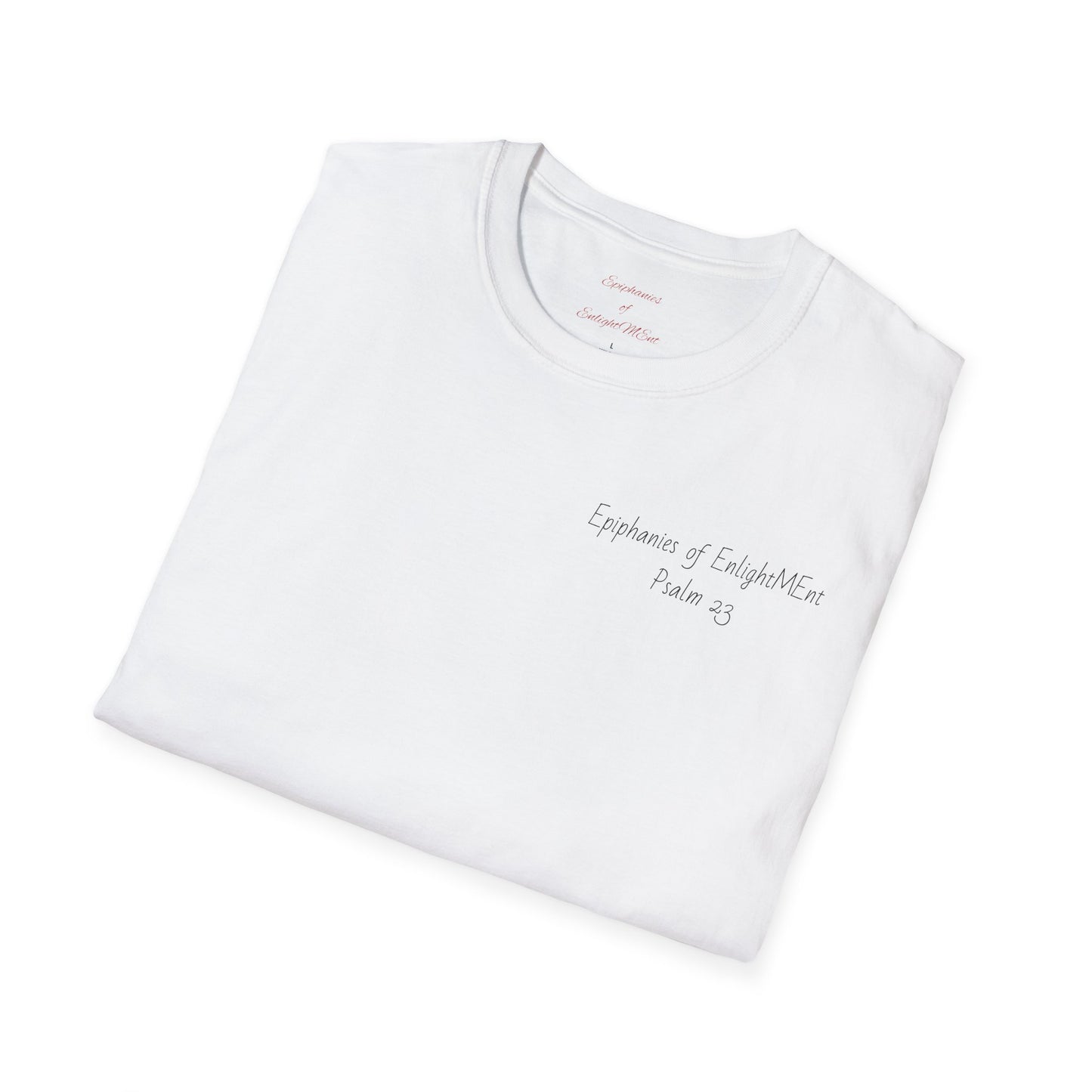 Angel Drawing Unisex White T-Shirt