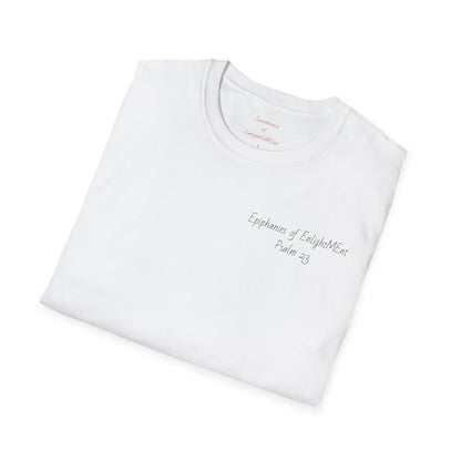 Angel Drawing Unisex White T-Shirt