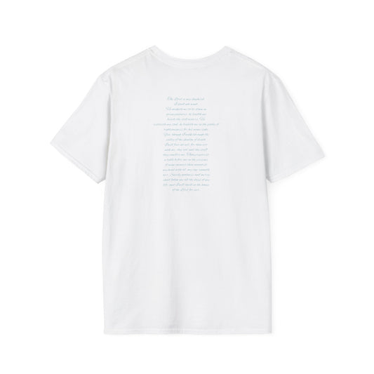 Christian Unisex T-Shirt with Psalm 23 and Epiphanies of EnlightMEnt