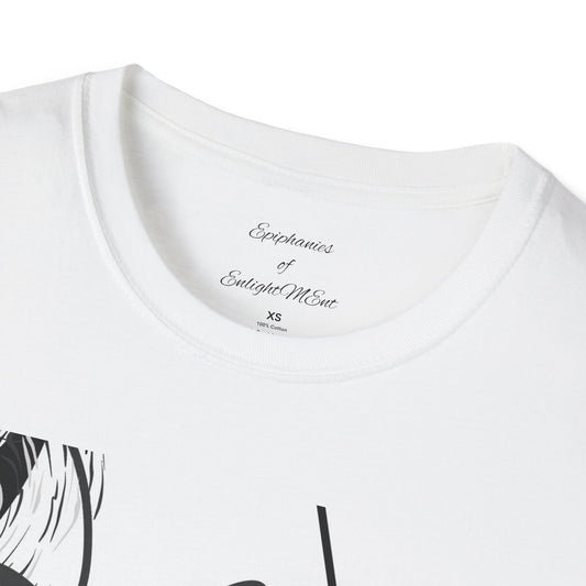 Black and White Koi Fish T-Shirt